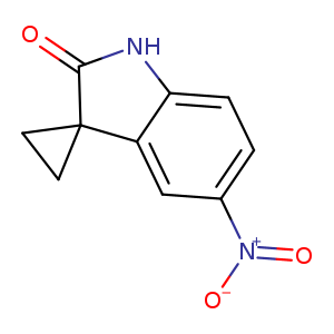 5'-nitro-1',2'-dihydrospiro[cyclopropane-1,3'-indole]-2'-one