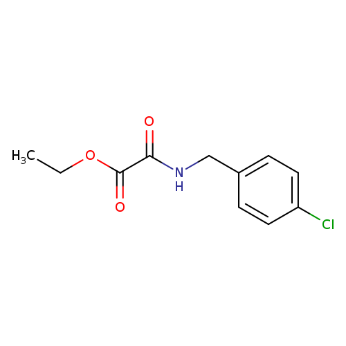 Acetic acid,2-[[(4-chlorophenyl)methyl]amino]-2-oxo-, ethyl ester