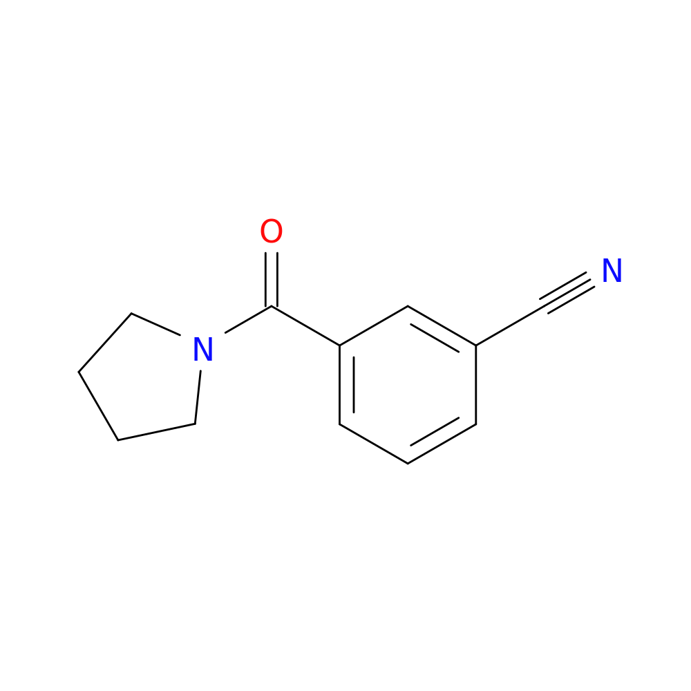 3-(Pyrrolidinocarbonyl)benzonitrile