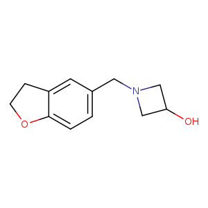 1-((2,3-dihydrobenzofuran-5-yl)methyl)azetidin-3-ol