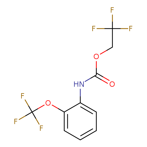 2,2,2-trifluoroethyl N-[2-(trifluoromethoxy)phenyl]carbamate