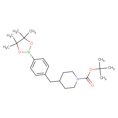TERT-BUTYL 4-(4-(4,4,5,5-TETRAMETHYL-1,3,2-DIOXABOROLAN-2-YL)BENZYL)PIPERIDINE-1-CARBOXYLATE