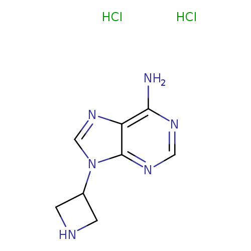 9-(azetidin-3-yl)-9H-purin-6-aminedihydrochloride