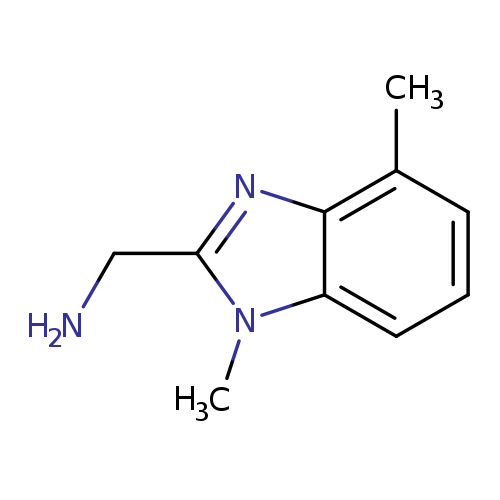 [(1,4-Dimethyl-1h-benzimidazol-2-yl)methyl]amine