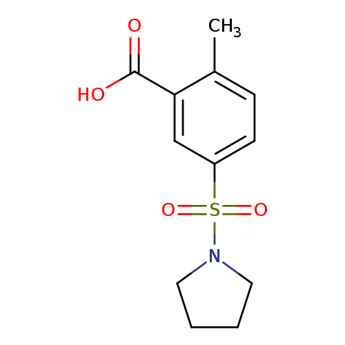 2-Methyl-5-(pyrrolidine-1-sulfonyl)-benzoic acid