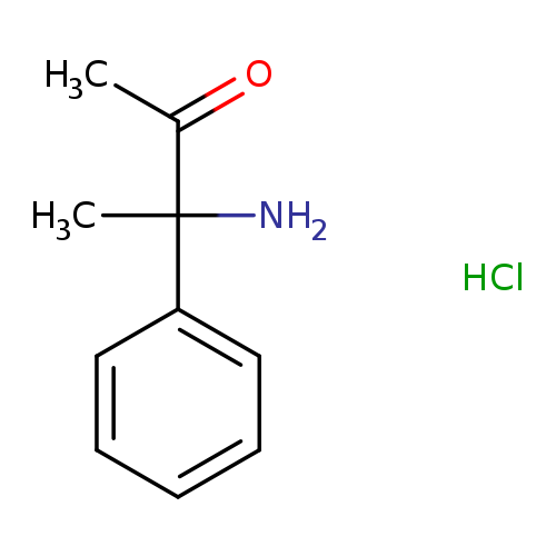 3-amino-3-phenylbutan-2-onehydrochloride