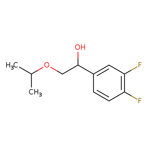 1-(3,4-difluorophenyl)-2-(propan-2-yloxy)ethan-1-ol