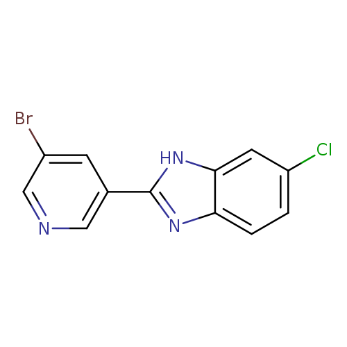 2-(5-bromopyridin-3-yl)-6-chloro-1H-1,3-benzodiazole