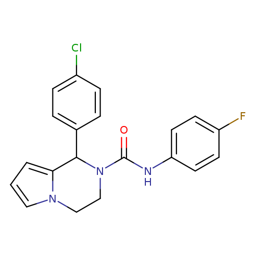 1-(4-chlorophenyl)-N-(4-fluorophenyl)-1H,2H,3H,4H-pyrrolo[1,2-a]pyrazine-2-carboxamide
