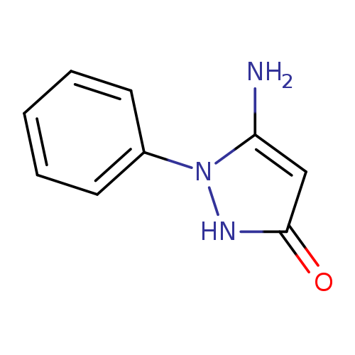 5-amino-1-phenyl-2,3-dihydro-1H-pyrazol-3-one