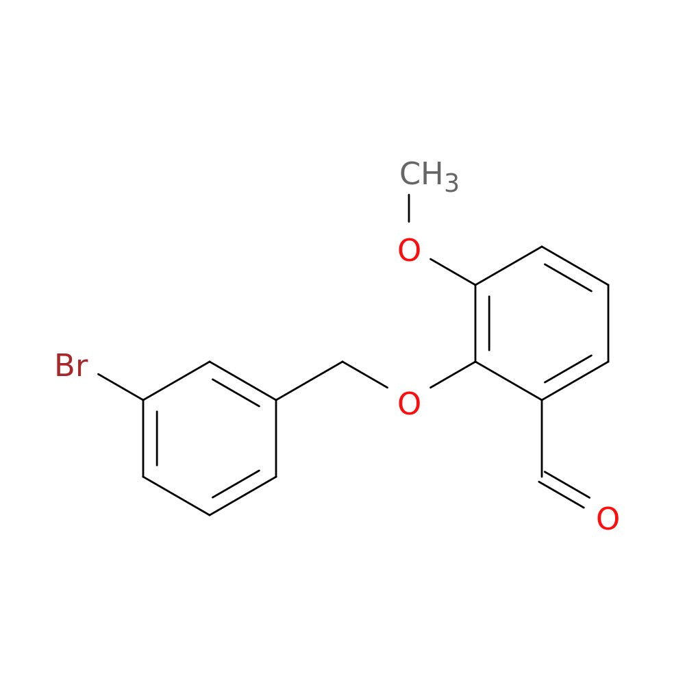 2-[(3-Bromobenzyl)oxy]-3-methoxybenzaldehyde