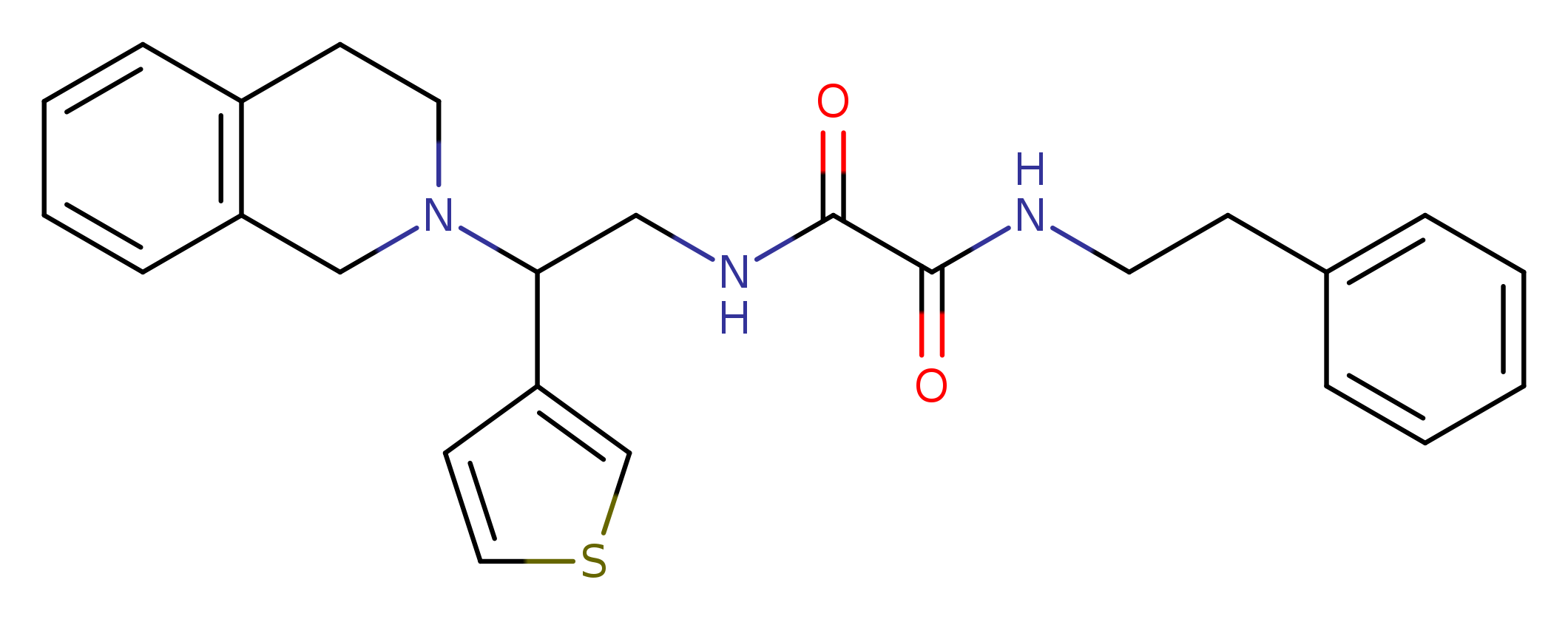 N'-(2-phenylethyl)-N-[2-(1,2,3,4-tetrahydroisoquinolin-2-yl)-2-(thiophen-3-yl)ethyl]ethanediamide