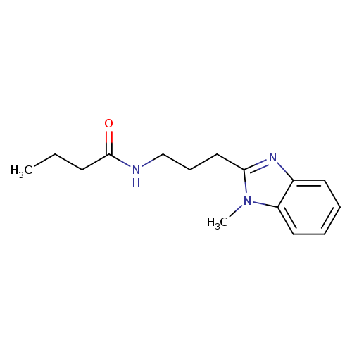 N-[3-(1-methyl-1H-1,3-benzodiazol-2-yl)propyl]butanamide