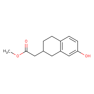methyl 2-(7-hydroxy-1,2,3,4-tetrahydronaphthalen-2-yl)acetate