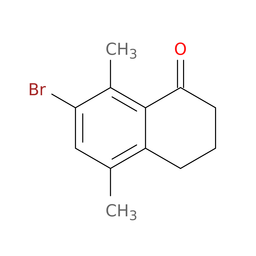 7-Bromo-3,4-dihydro-5,8-dimethyl-1(2H)-naphthalenone