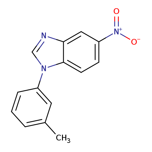 1-(3-Methylphenyl)-5-nitro-1h-benzimidazole