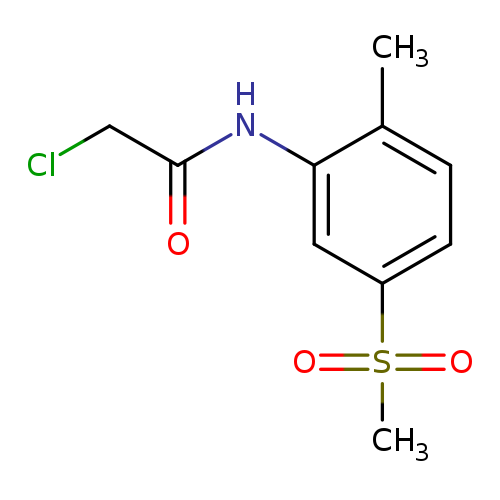 2-chloro-N-(5-methanesulfonyl-2-methylphenyl)acetamide
