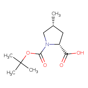 (2R,4R)-1-(tert-Butoxycarbonyl)-4-methylpyrrolidine-2-carboxylic acid