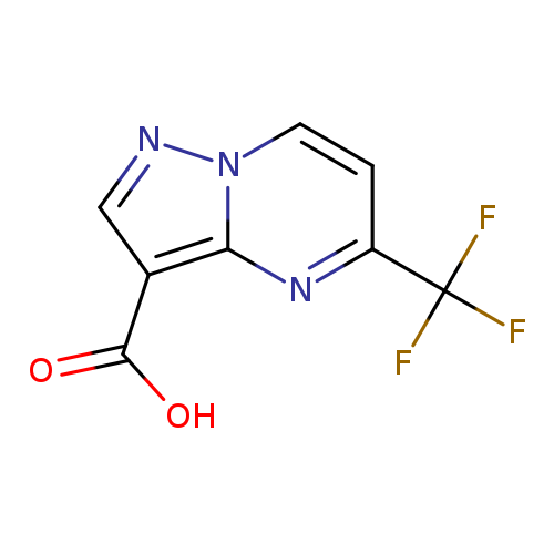 "5-(trifluoromethyl)pyrazolo[1,5-a]pyrimidine-3-carboxylic acid"