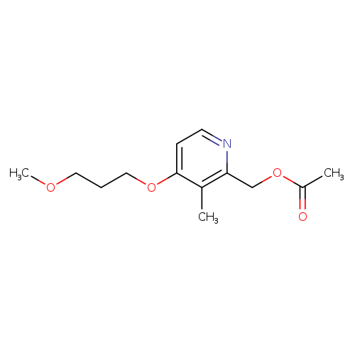 (4-(3-Methoxypropoxy)-3-methylpyridin-2-yl)methyl acetate