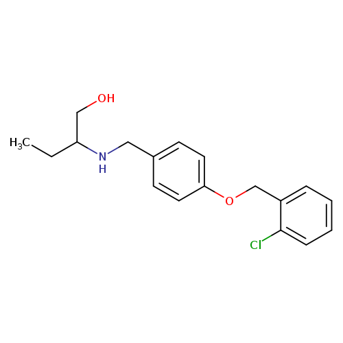 2-({4-[(2-chlorobenzyl)oxy]benzyl}amino)-1-butanol