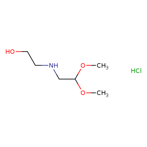 2-[(2,2-dimethoxyethyl)amino]ethan-1-olhydrochloride