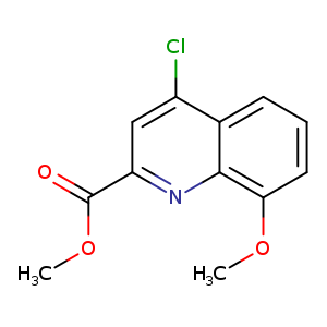 4-Chloro-8-methoxy-quinoline-2-carboxylic acid methyl ester