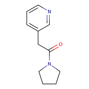 2-(pyridin-3-yl)-1-(pyrrolidin-1-yl)ethan-1-one