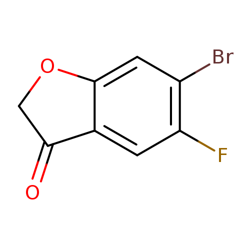 6-Bromo-5-fluoro-2,3-dihydro-1-benzofuran-3-one