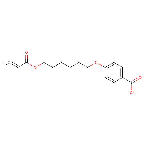 4-(6-acryloxy-hex-1-yloxy)benzoic acid