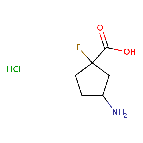3-amino-1-fluorocyclopentane-1-carboxylic acid hydrochloride, Mixture of isomers