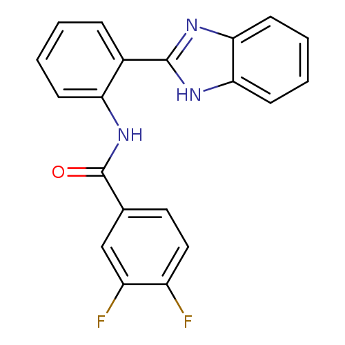 N-[2-(1H-1,3-benzodiazol-2-yl)phenyl]-3,4-difluorobenzamide