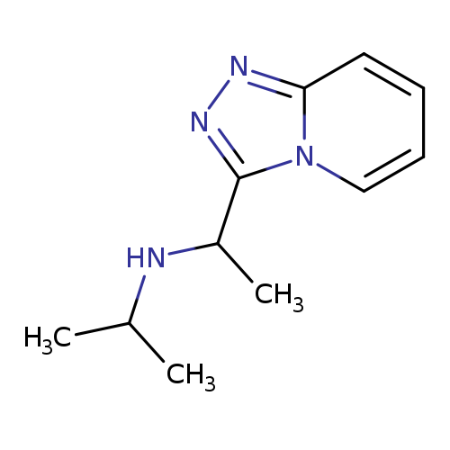 (propan-2-yl)(1-{[1,2,4]triazolo[4,3-a]pyridin-3-yl}ethyl)amine