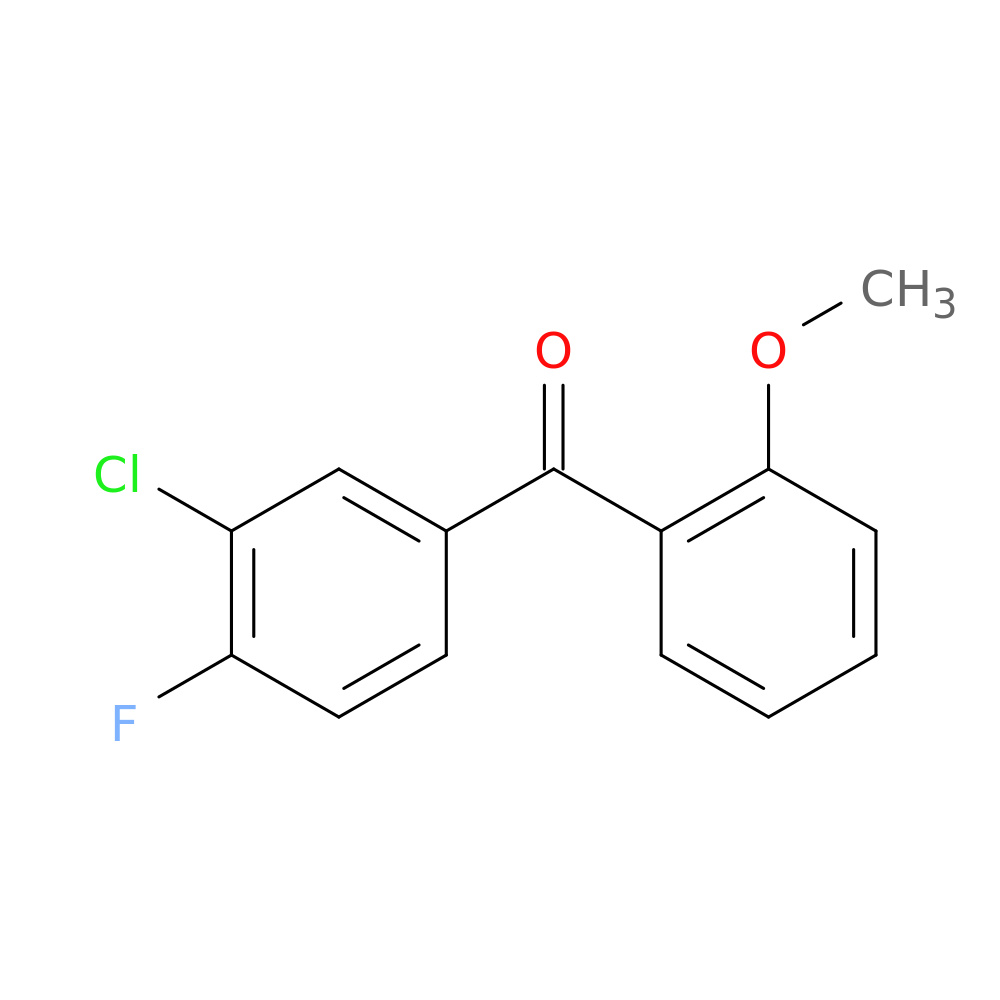 3-Chloro-4-fluoro-2'-methoxybenzophenone
