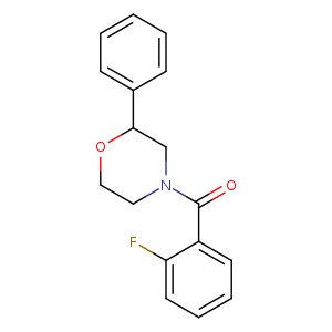 4-(2-fluorobenzoyl)-2-phenylmorpholine