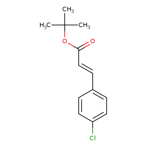 2-Propenoic acid, 3-(4-chlorophenyl)-, 1,1-dimethylethyl ester, (2E)-