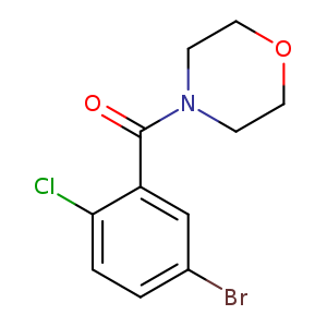 1-Bromo-4-chloro-3-(morpholinocarbonyl)benzene