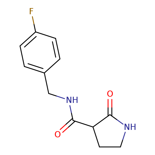 N-(4-Fluorobenzyl)-2-oxopyrrolidine-3-carboxamide