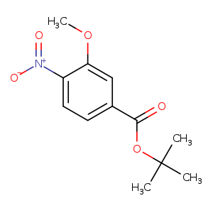 Benzoic acid, 3-methoxy-4-nitro-, 1,1-dimethylethyl ester