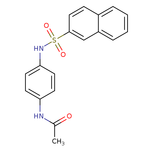 N-[4-(naphthalene-2-sulfonamido)phenyl]acetamide
