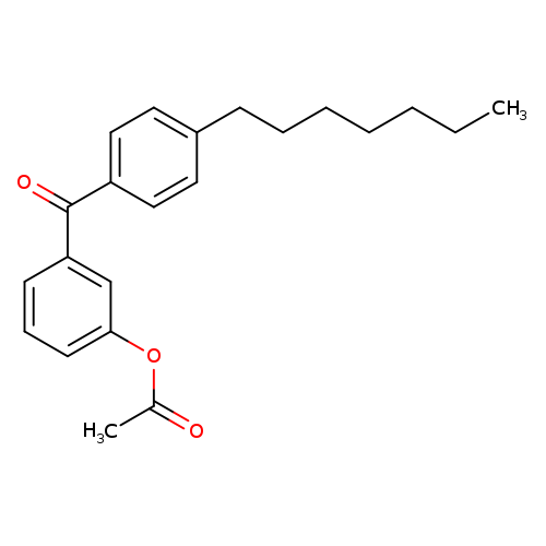 3-Acetoxy-4'-heptylbenzophenone