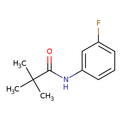 N-(3-fluorophenyl)pivalamide