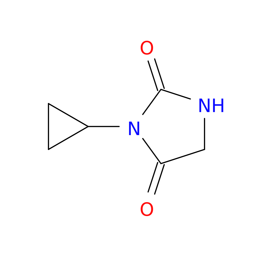 3-Cyclopropylimidazolidine-2,4-dione