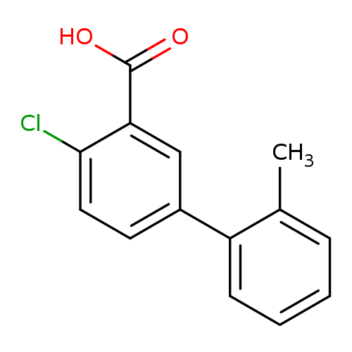 2-Chloro-5-(2-methylphenyl)benzoic acid