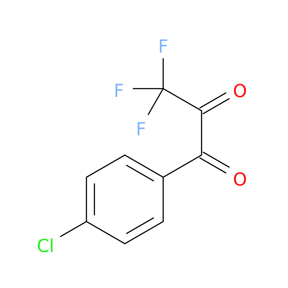 1-(4-chlorophenyl)-3,3,3-trifluoropropane-1,2-dione