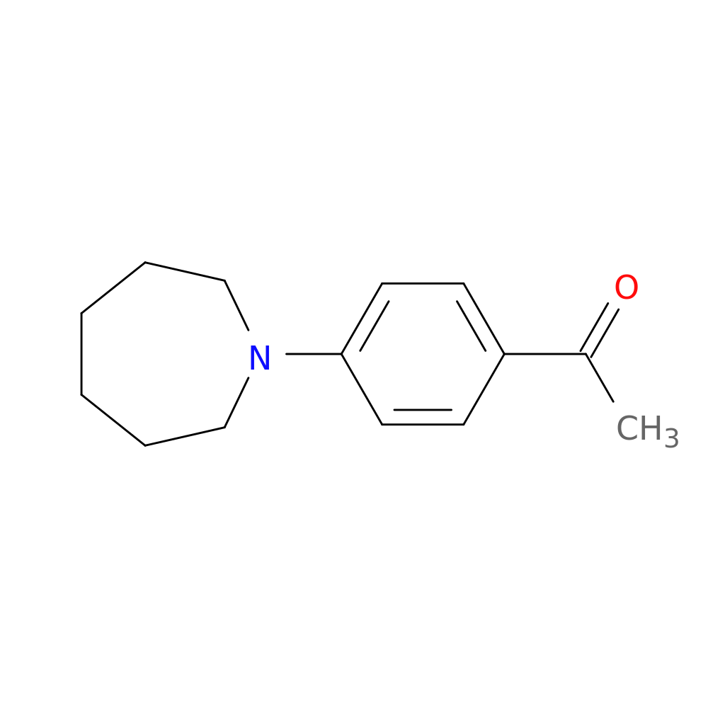 1-(4-(Azepan-1-yl)phenyl)ethanone