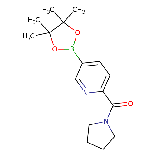 1-Pyrrolidinyl[5-(4,4,5,5-tetramethyl-1,3,2-dioxaborolan-2-yl)-2-pyridinyl]-methanone