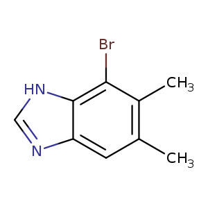 7-Bromo-5,6-dimethylbenzimidazole