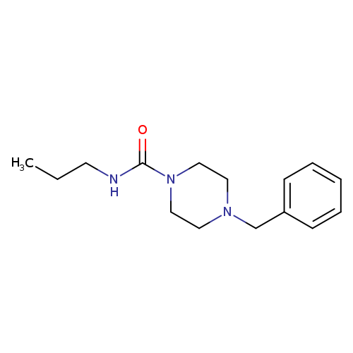 4-benzyl-N-propylpiperazine-1-carboxamide