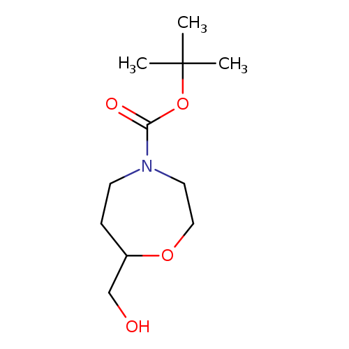 tert-butyl 7-(hydroxymethyl)-1,4-oxazepane-4-carboxylate